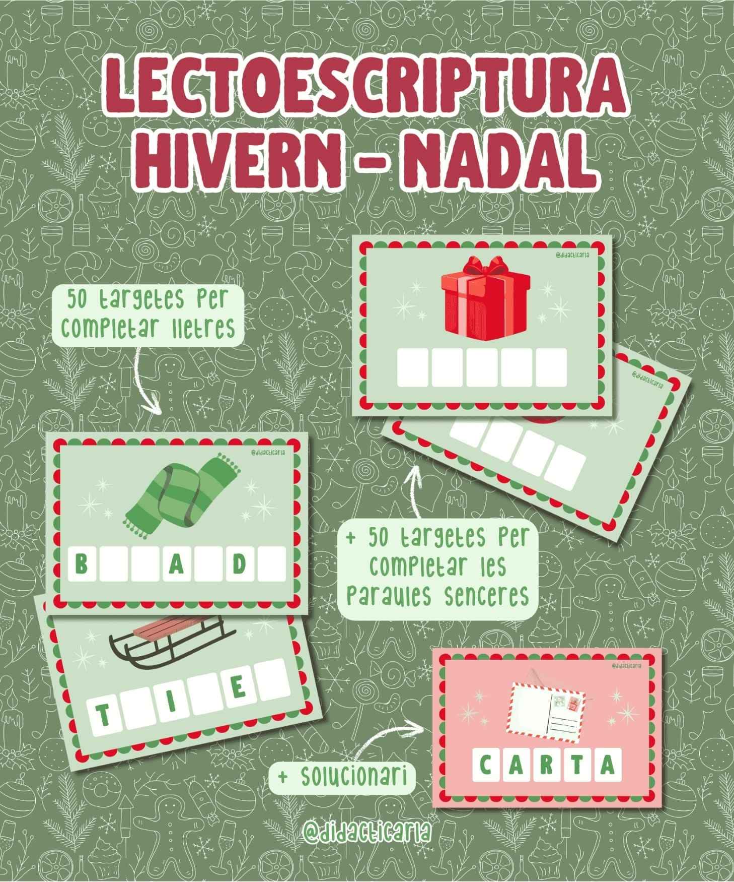 Lectoescriptura Hivern-Nadal