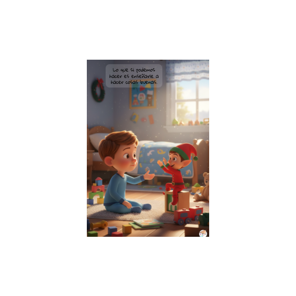 Cuento Elfo travieso