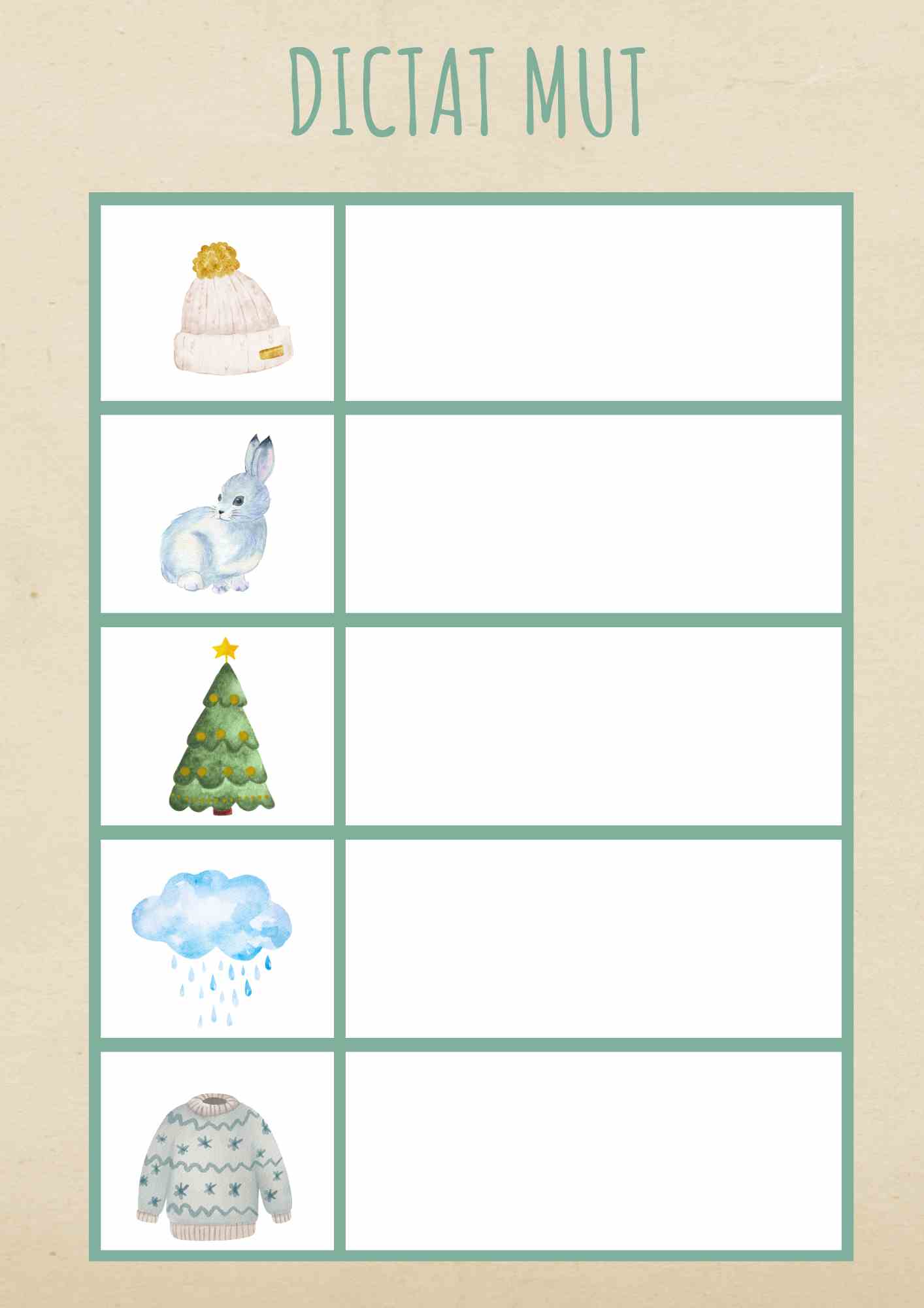 dictat mut hivern/nadal