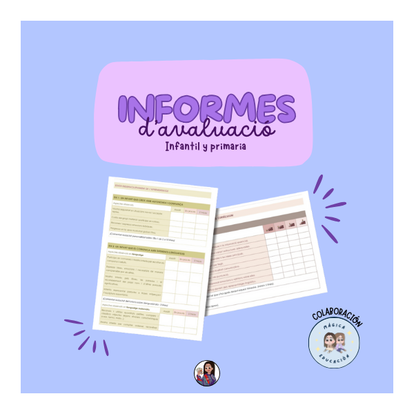 INFORMES INFANTIL I PRIMÀRIA