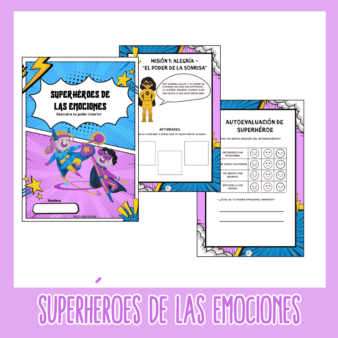 Superhéroes de las emociones