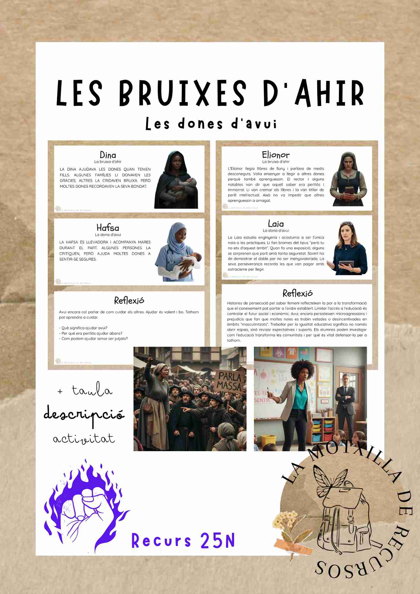 TARGETES - 25N. Les bruixes d'ahir