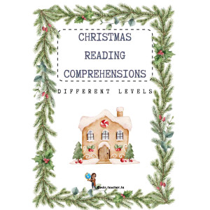 Christmas reading comprehension dossier (different levels)