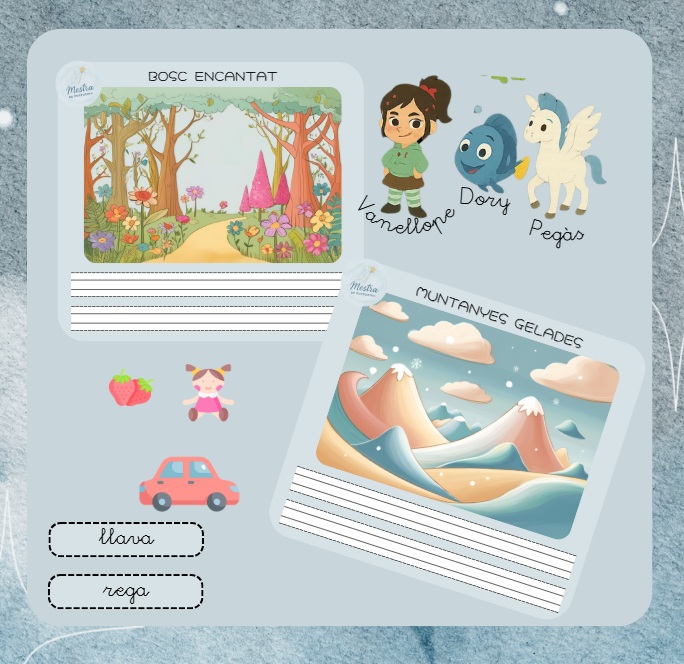 Escritura creativa con personajes de películas