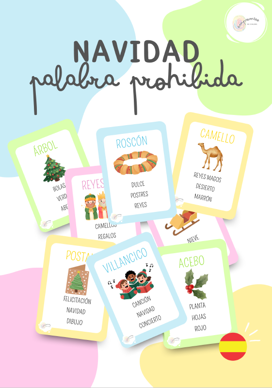 NAVIDAD; PALABRA PROHIBIDA - VOCABULARIO Y EXPRESIÓN ORAL