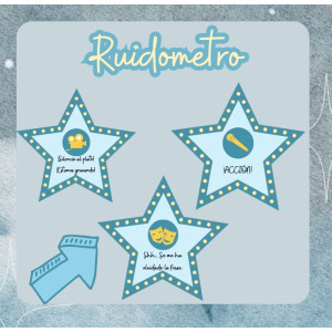 Ruidometro con temática del cine