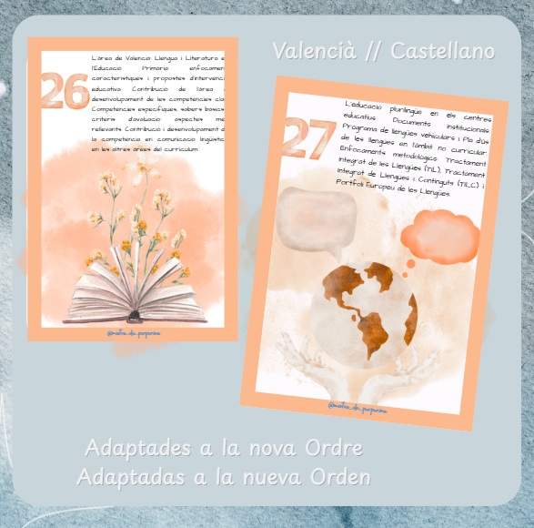 Portades temari oposicions Educació Primària