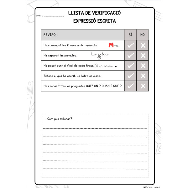 CÓM ESCRIC UNA HISTÒRIA?INICIACIÓ A L'EXPRESSIÓ ESCRITA