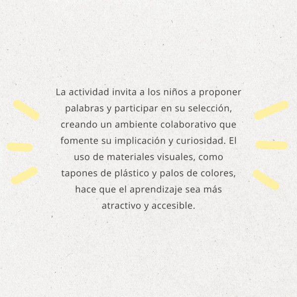 CONSCIÉNCIA FONOLÓGICA: LA PALABRA MÁGICA