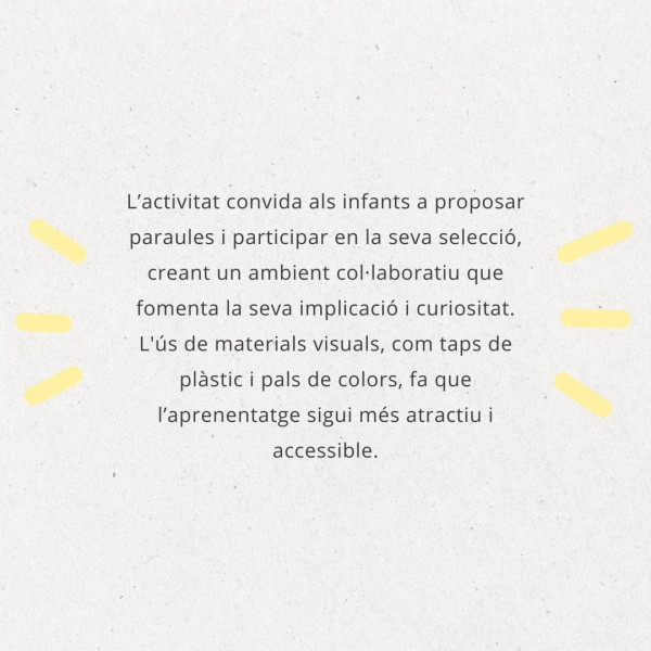 CONSCIÈNCIA FONOLÒGICA: LA PARAULA MÀGICA