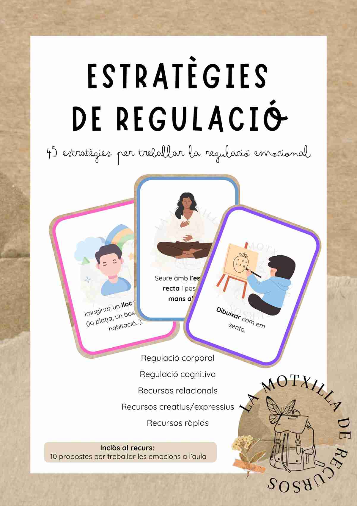 45 estratègies per treballar la regulació emocional