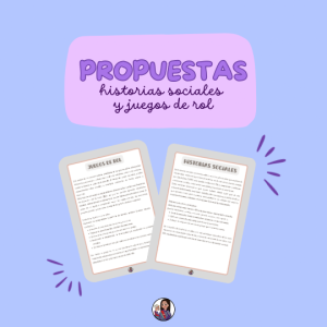 HISTORIAS SOCIALES Y JUEGOS DE ROL para alumnado TEA