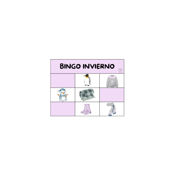 Bingo invierno