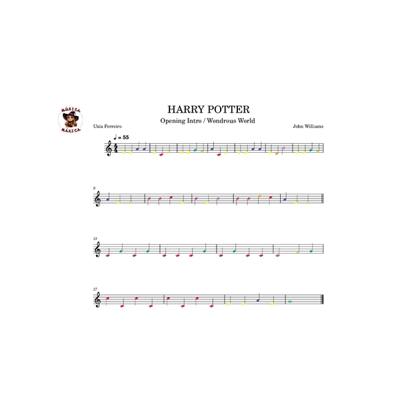 Harry Potter flauta/placas