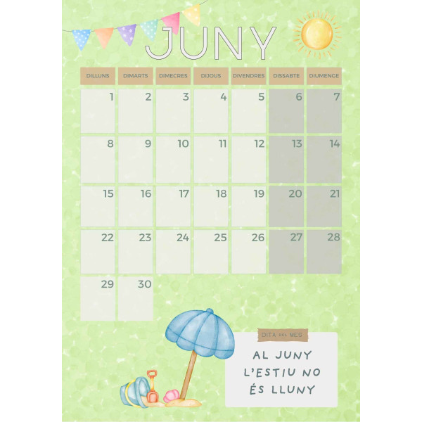 CALENDARI CURS 25/26