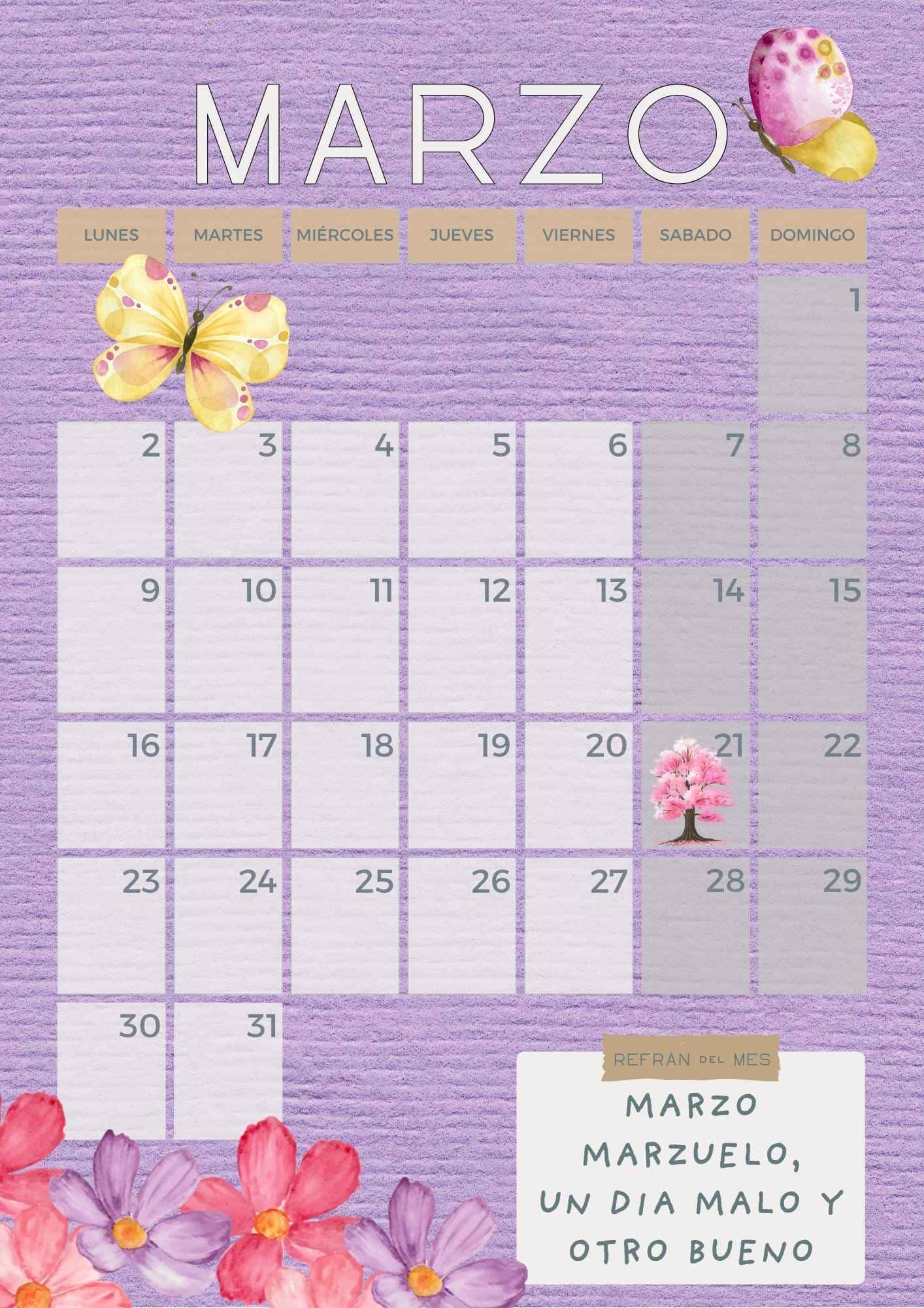 CALENDARIO MENSUAL CURSO 25/26