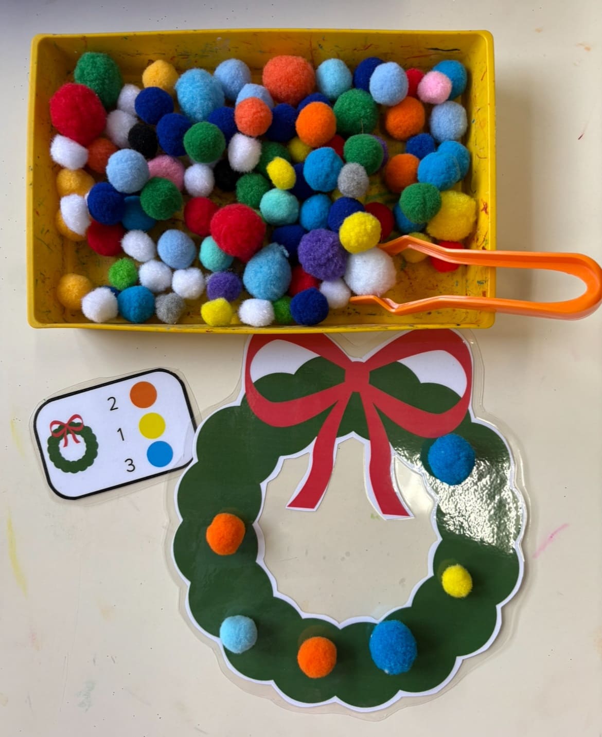 Coronas navideñas (conteo)