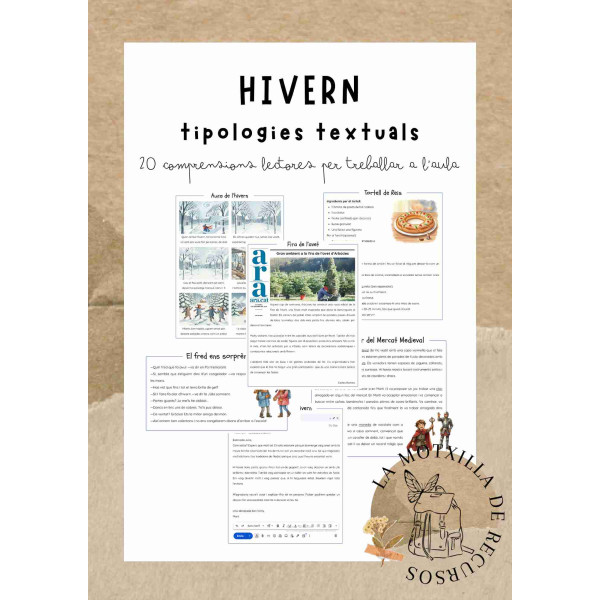 HIVERN - 20CL. Tipologies textuals