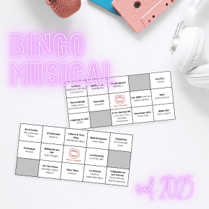 Bingo musical 2025