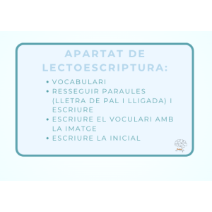 Dossier d'hivern- Part 1 lectoescriptura