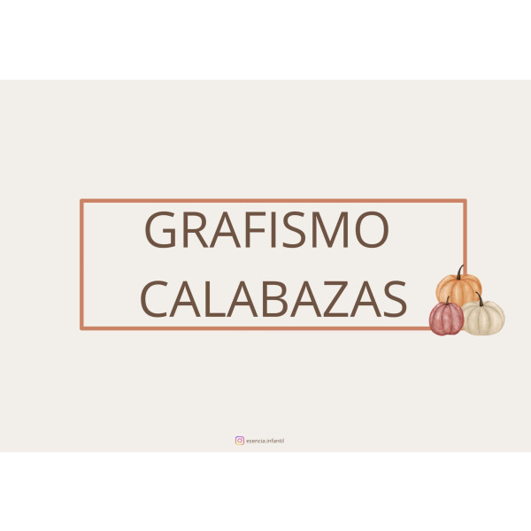 CALABAZAS CON GRAFISMO