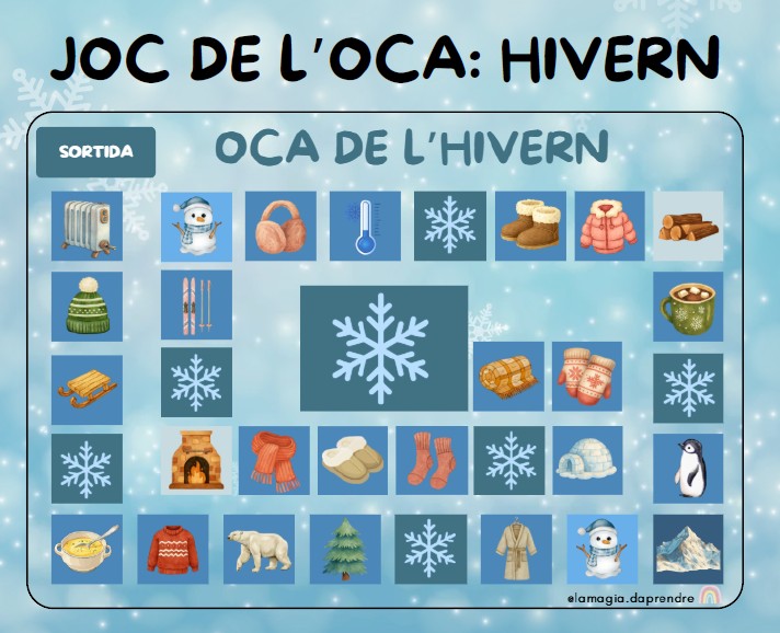 Joc de l'oca: hivern