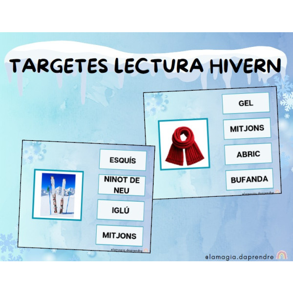Targetes lectura hivern