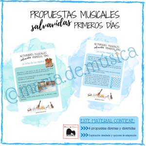 Propuestas musicales navideñas salvavidas