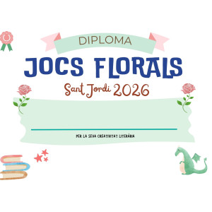 Diploma JOCS FLORALS