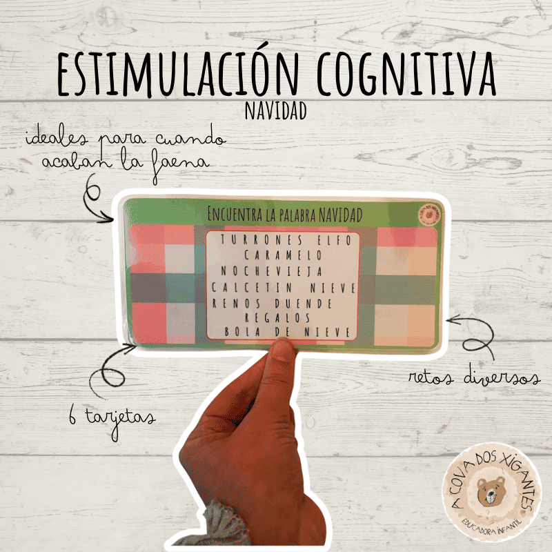 Estimulación cognitiva de Navidad