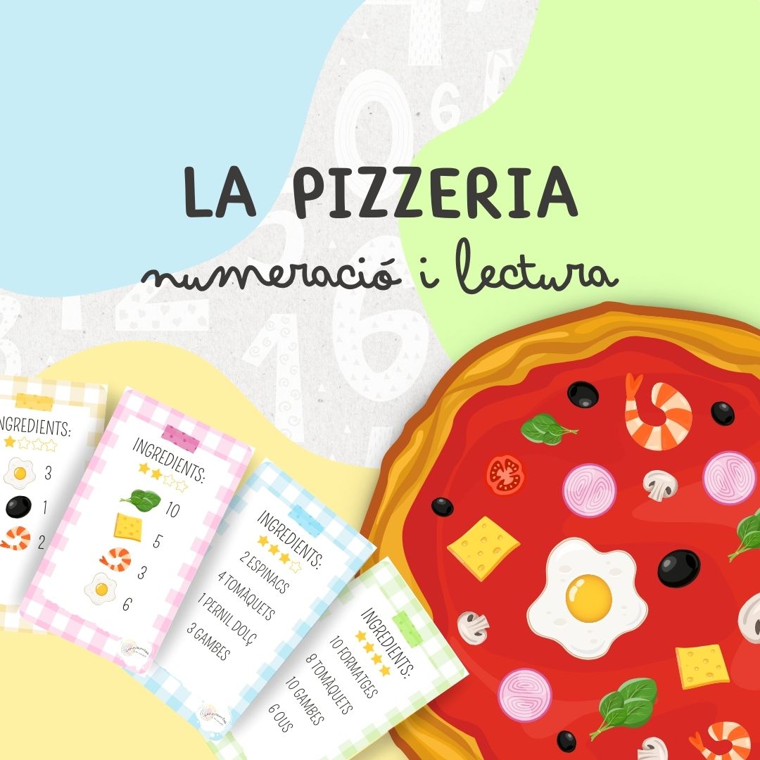 LA PIZZERIA: NUMERACIÓ I LECTURA