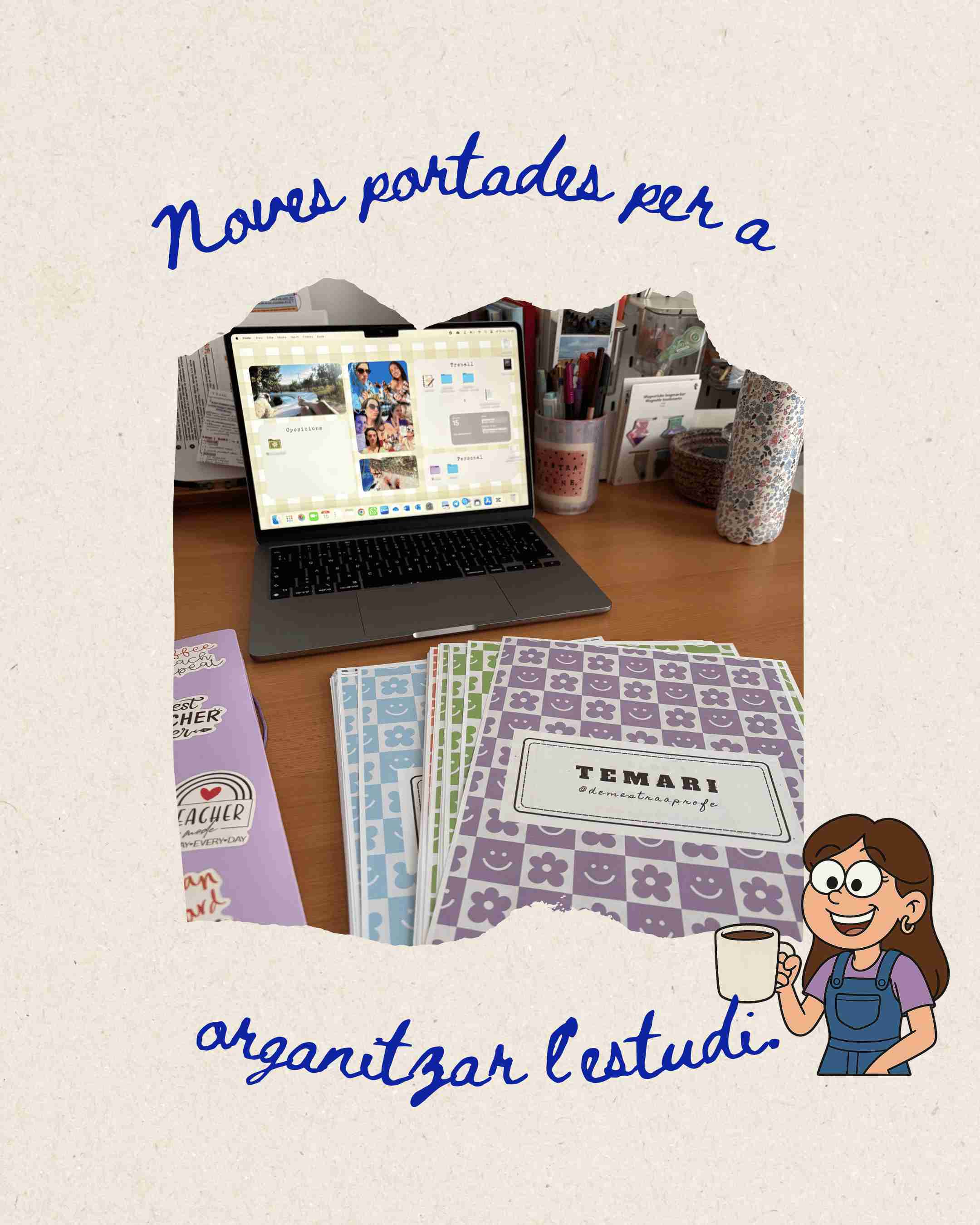 Portades per a oposicions de Mestres – Comunitat Valenciana ✨