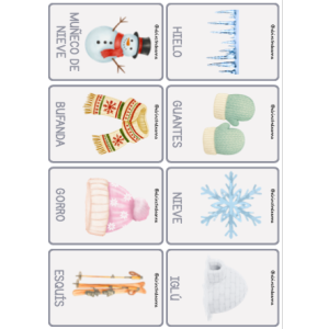 Vocabulario invierno
