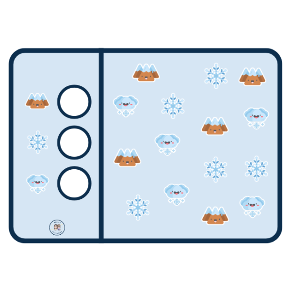 Tarjetas de conteo – Invierno