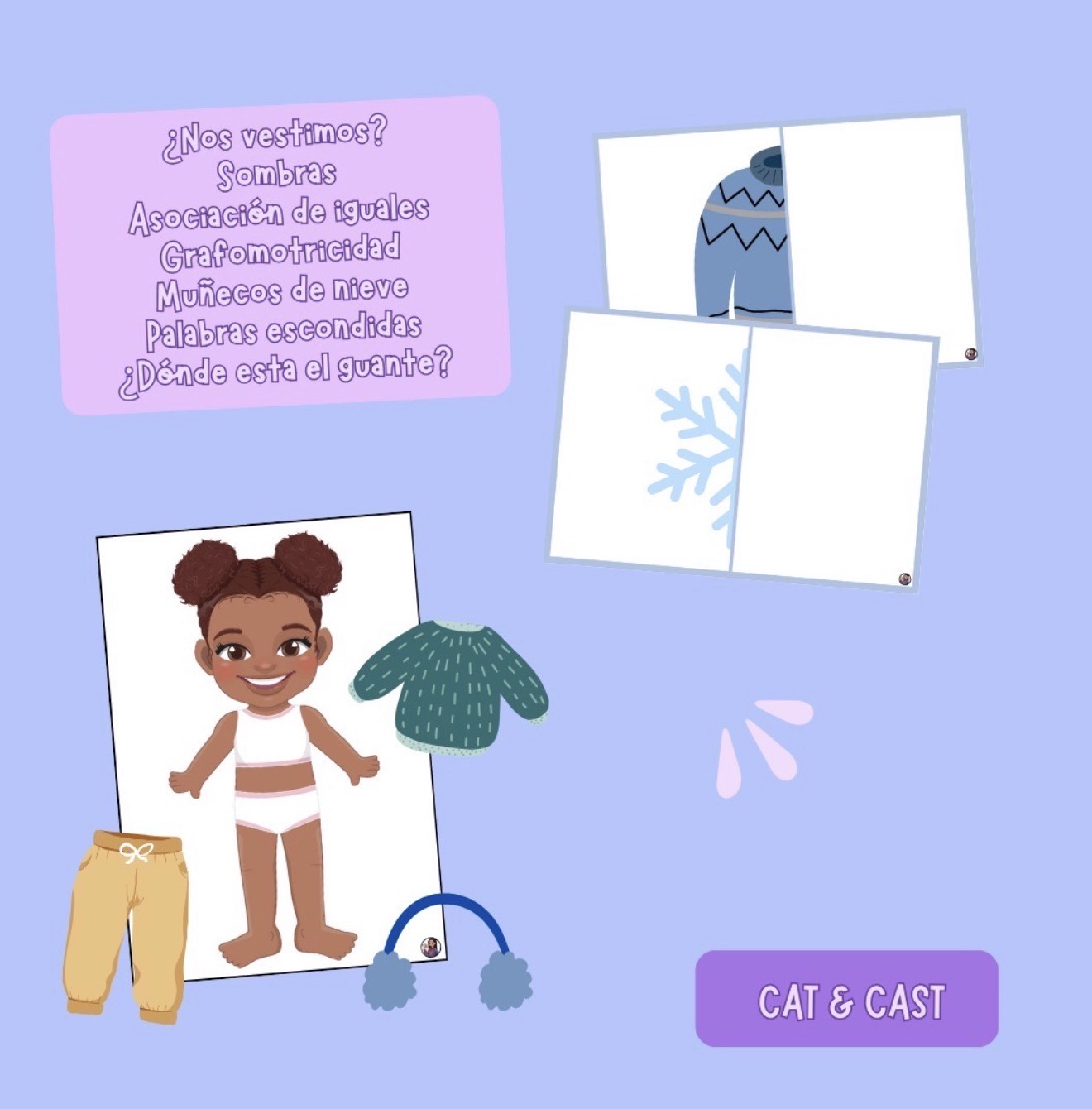 MEGAPACK ACTIVIDADES INVIERNO (CAT & CAST)