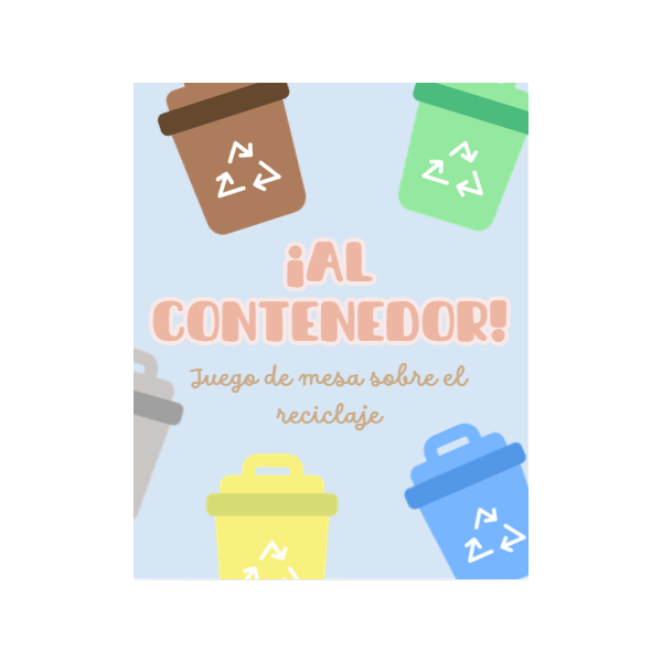 ¡Al contenedor! Juego de reciclaje