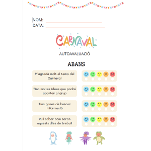 PACK CARNAVAL – Situació d’Aprenentatge + Material imprimible