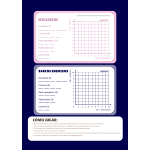 Hundir la flota coordenadas (CAT & CAST)