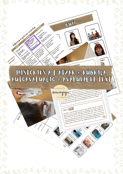 Activitats d'expressió escrita en català @crisgagu