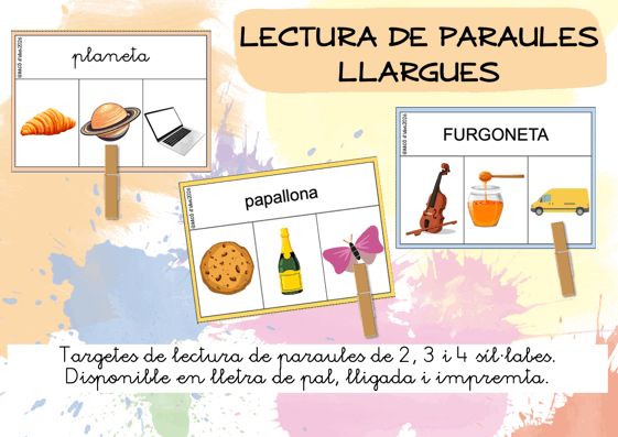 Lectura de paraules llargues