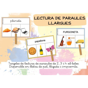 Lectura de paraules llargues