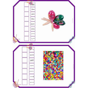 Copia les paraules Carnaval