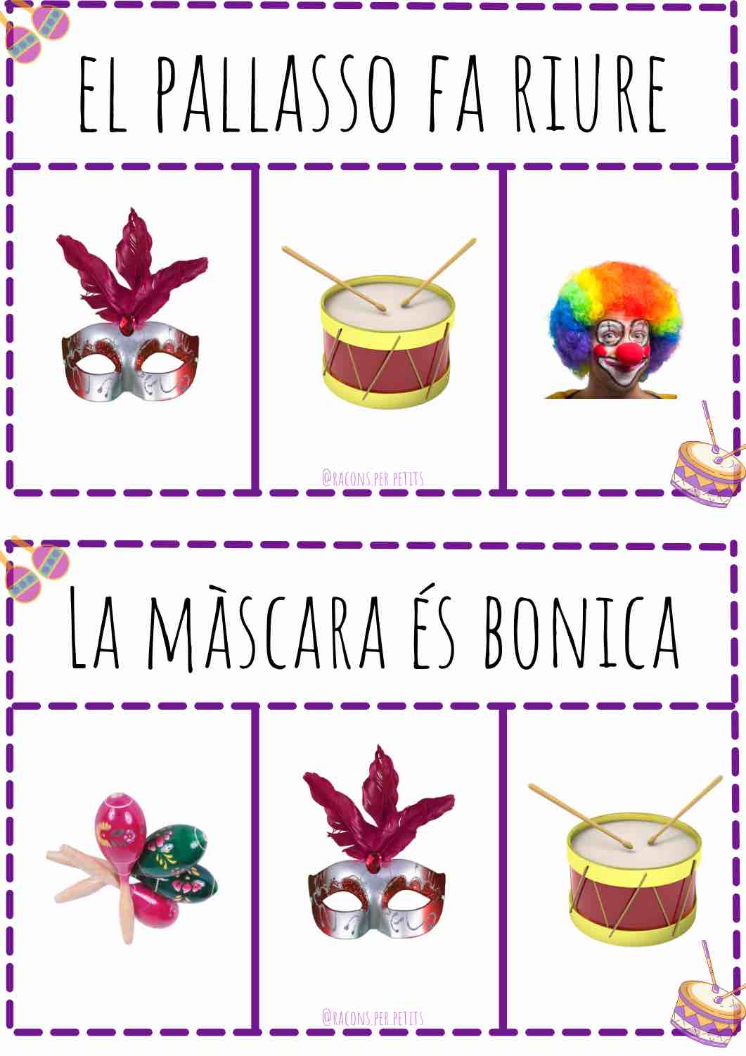 Lectura de frases Carnaval