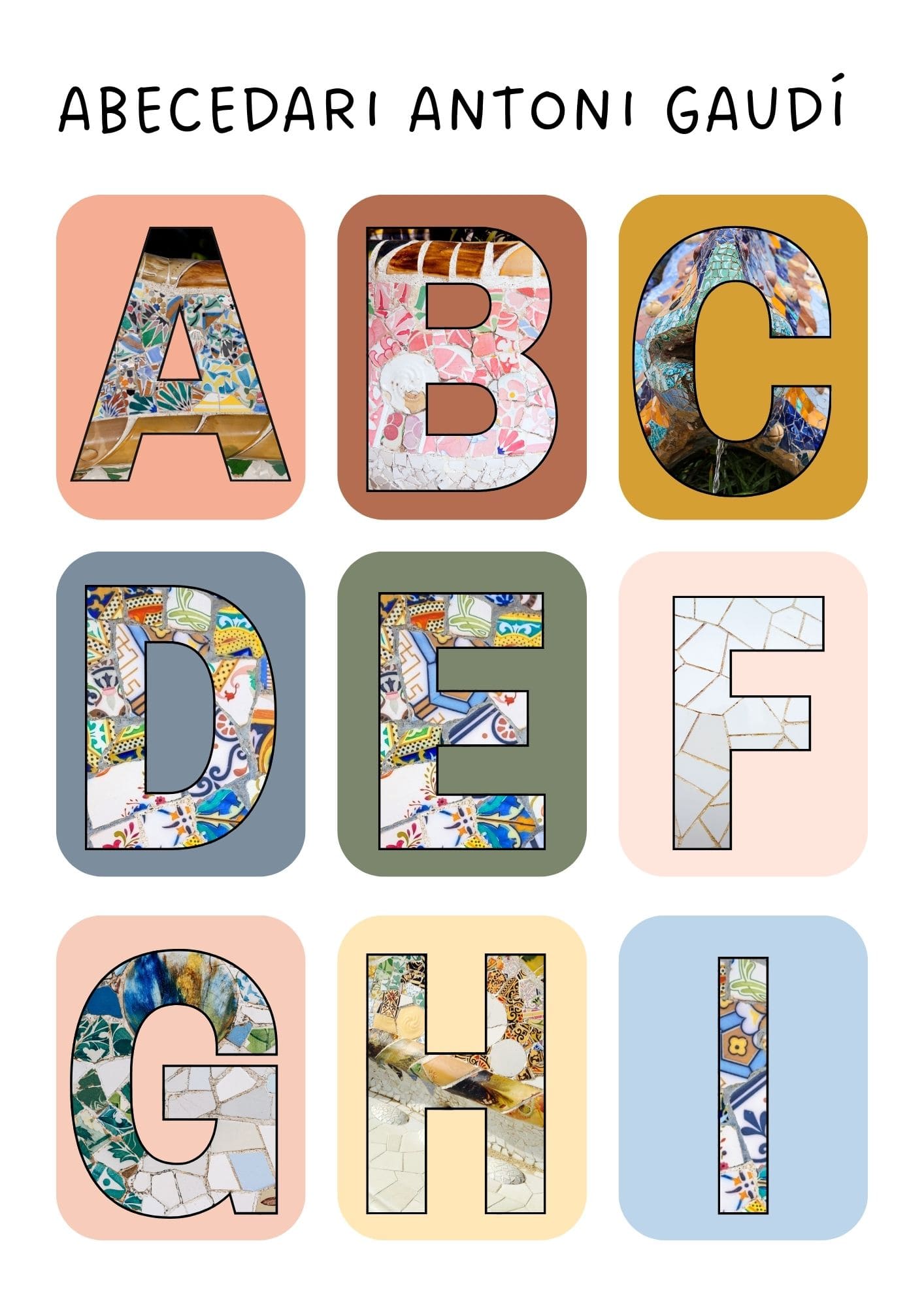 ABECEDARI ANTONI GAUDÍ