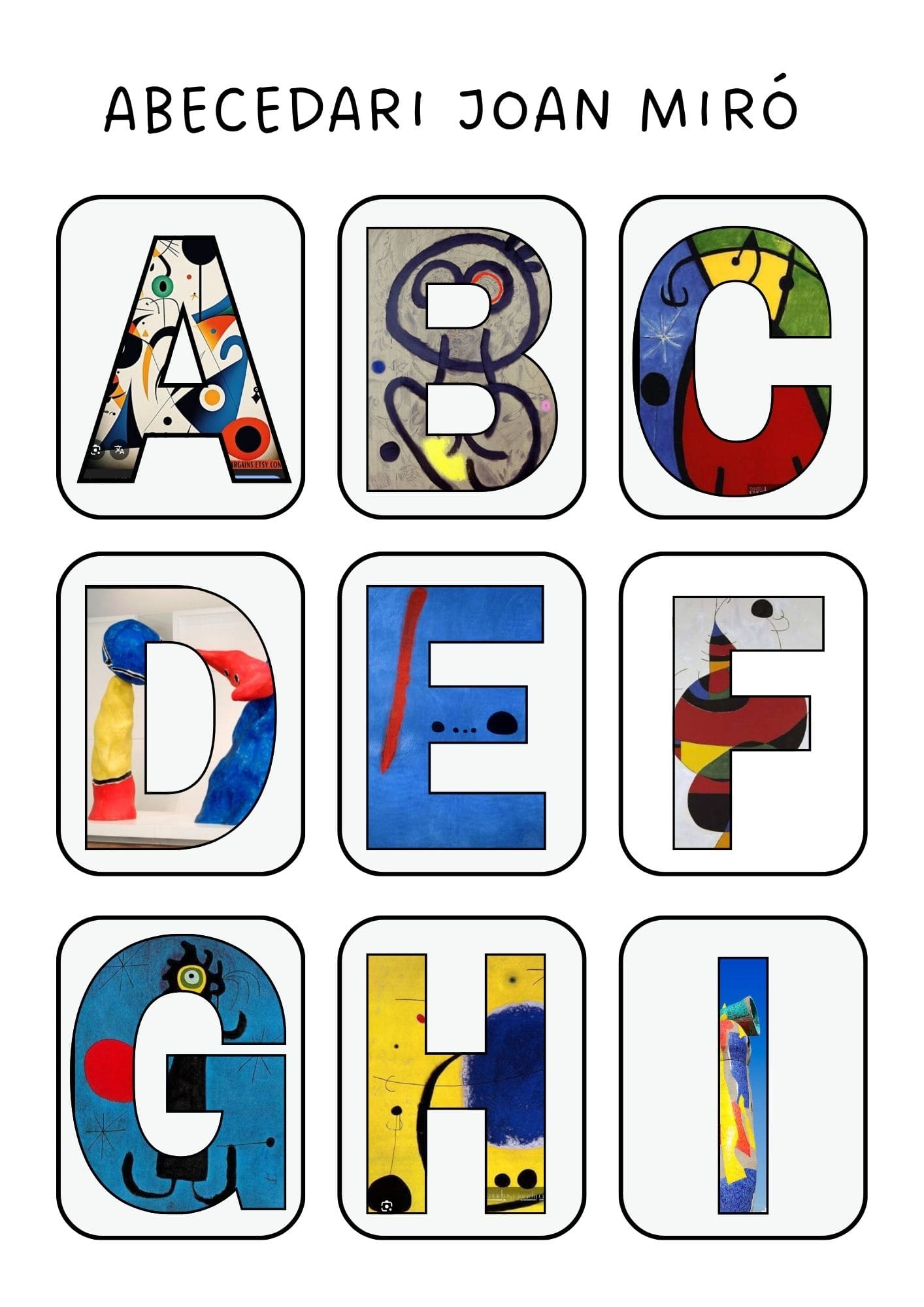 ABECEDARI JOAN MIRÓ