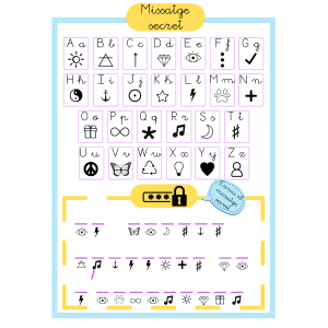 Escriu un missatge secret