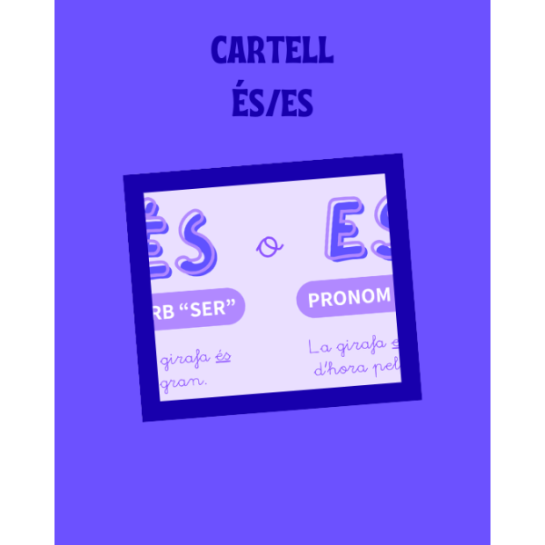 Cartell És/Es