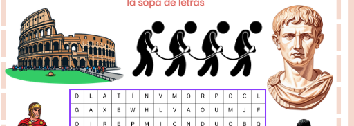 SOPA DE LETRAS HISTORIA ANTIGUA