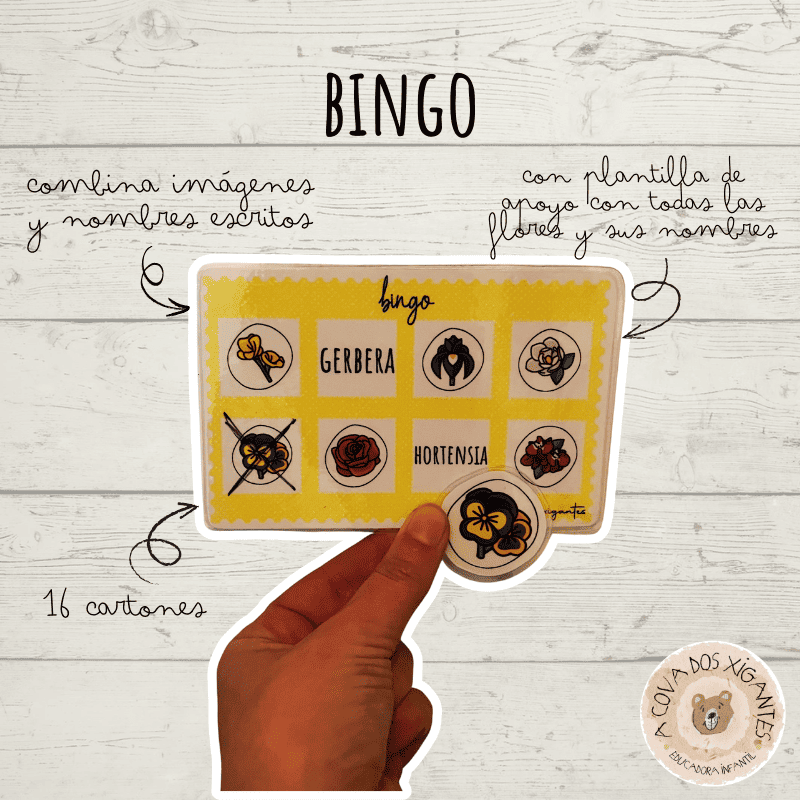 Bingo de flores