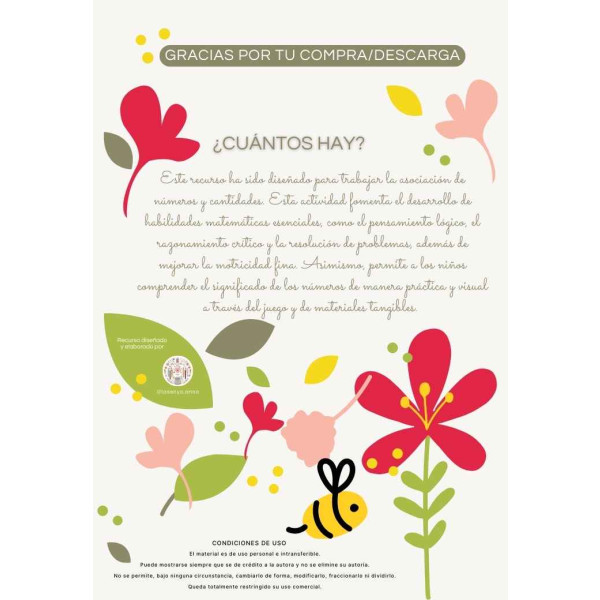 ¿CUÁNTOS HAY? PRIMAVERA
